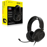 Corsair HS35 v3 Headset Ledningsført Spil Sort