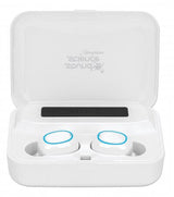 Manhattan 180399 hovedtelefoner/headset Trådløs I ørerne Opkald/musik Bluetooth Hvid