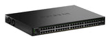 NETGEAR GS348TPv2 Administreret L2/L3 Gigabit Ethernet (10/100/1000) Strøm over Ethernet (PoE) 1U Sort