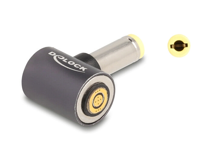 DeLOCK 80791 kabel kønsskifter 5.5 x 2.5 mm 8 pin Grå