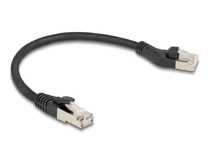 DeLOCK 80734 netværkskabel Sort 0,25 m Cat8.1 S/FTP (S-STP)