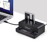 StarTech.com N2-M2-SSD-DUPLICATOR kopienhed til digital medie HDD/SSD duplikator Sort 1 Kopier