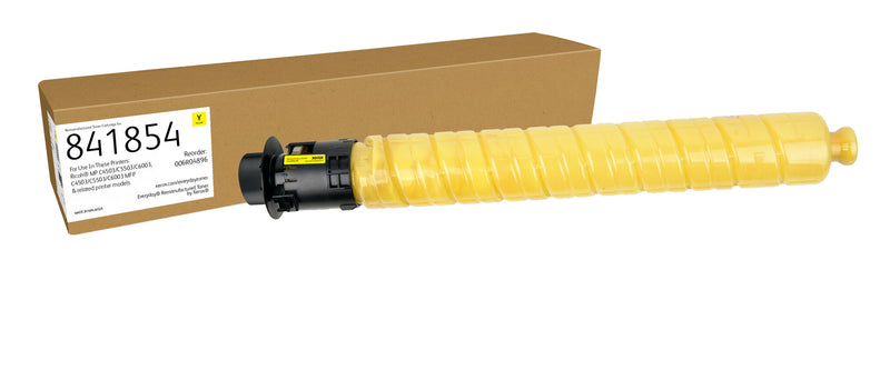 Everyday™ Gul Remanufactured Toner by Xerox compatible with Ricoh 841854, Standard kapacitet
