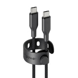 PanzerGlass empower™ by ® Racing 60W USB-C to USB-C Kabel | USB 2.0 | 2M | Space Black