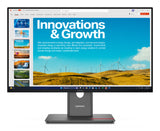 Lenovo ThinkVision P24QD-40 computerskærm 60,5 cm (23.8") 2560 x 1440 pixel Quad HD LCD Sort