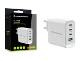 Conceptronic ALTHEA22W100 oplader til mobil enhed Universel Hvid Vekselstrøm Hurtig opladning Indendørs