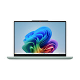 Lenovo IdeaPad 5 2-in-1 14AGP11 Copilot+ PC AMD Ryzen AI 5 430 Hybrid (2-i-1) 35,6 cm (14") Berøringsskærm WUXGA 16 GB DDR5-SDRAM 512 GB SSD Wi-Fi 7 (802.11be) Windows 11 Home Grøn, Grå Tysk