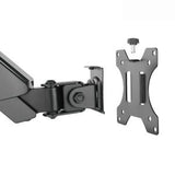 Maclean MC-775 skærmbeslag og -stativer 81,3 cm (32") Skrivebord Grå