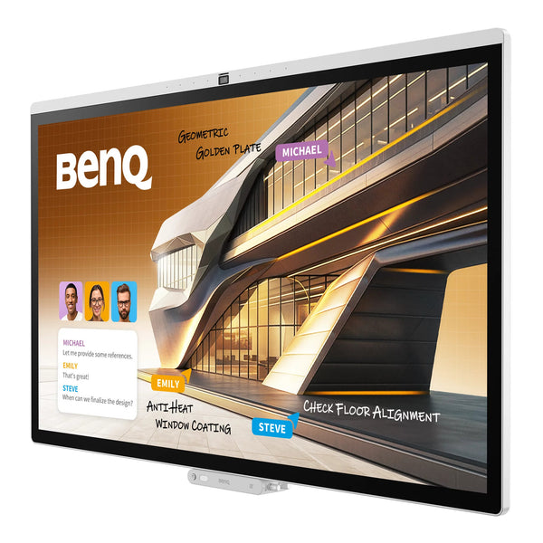 BenQ CP5505 Interaktivt whiteboard 139,7 cm (55") 3840 x 2160 pixel Berøringsskærm Hvid