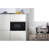 Whirlpool WMF201G Sort, Rustfrit stål Grill mikroovn Indbygget 20 L 800 W