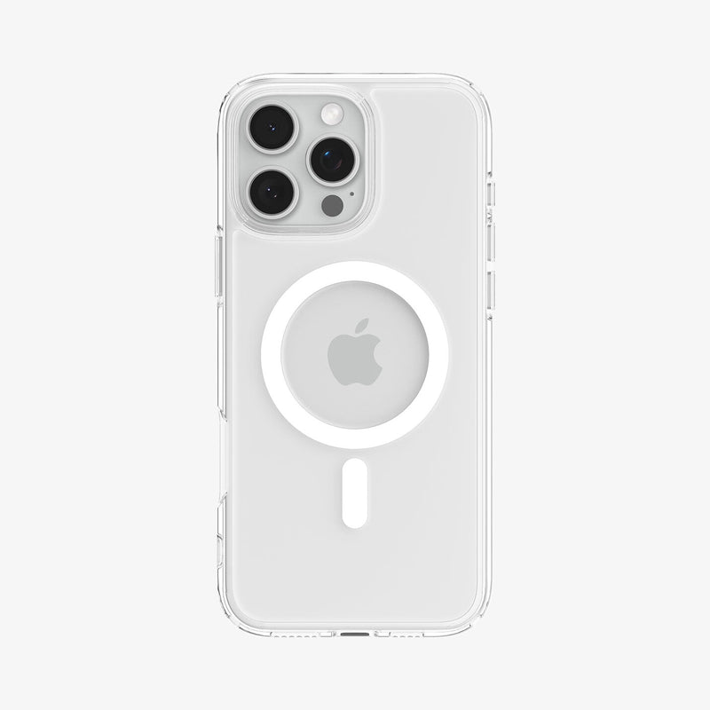 Spigen Ultra Hybrid (MagFit) mobiltelefon etui 16 cm (6.3") Cover Transparent, Hvid