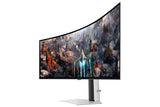 Samsung G93SC computerskærm 124,5 cm (49") 5120 x 1440 pixel Dual QHD OLED Sølv