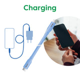 CLUB3D CAC-3003 USB-kabel USB4 Gen 2x2 2 m USB C 20 Gbit/sek. 240 W Blå