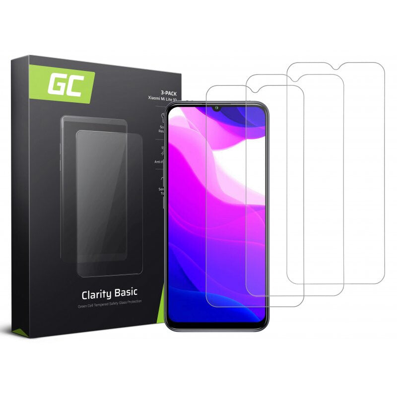 Green Cell Clarity Klar skærmbeskytter Xiaomi 3 stk