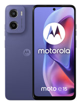 Motorola moto e15 16,9 cm (6.67") Dual SIM Android 14 Go edition 4G USB Type-C 2 GB 64 GB 5200 mAh Lavendel