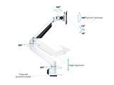 Multibrackets 7150 skærmbeslag og -stativer 81,3 cm (32") Skrivebord Hvid