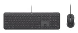 Logitech 920-013342 tastatur Mus inkluderet Hjemme/kontor USB Schweizisk Grafit