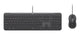 Logitech 920-013342 tastatur Mus inkluderet Hjemme/kontor USB Schweizisk Grafit