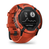 Garmin Instinct 2X Solar 2,79 cm (1.1") MIP 50 mm Digital 176 x 176 pixel Berøringsskærm Rød GPS (satellit)