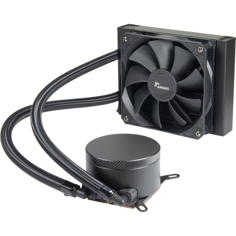 Inter-Tech B-120 Processor Alt-i-en væskekøler 12 cm Sort 1 stk