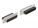 DeLOCK 66833 kabel kønsskifter D-Sub 25pin 2x RJ-45 Beige