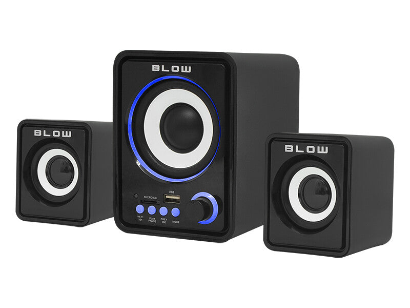 BLOW 66-377# stereoanlæg Home audio micro system 3 W Sort