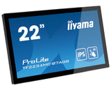 iiyama ProLite TF2234MC-B7AGB computerskærm 54,6 cm (21.5") 1920 x 1080 pixel Fuld HD LED Berøringsskærm Multibruger Sort
