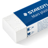Staedtler Mars plastic combi viskelæder Hvid 1 stk