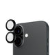 PanzerGlass ® Hoops® Kameralinsebeskytter Sort iPhone 16 | 16 Plus