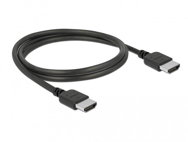 DeLOCK 85215 HDMI-kabel 1 m HDMI Type A (Standard) Sort