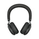 Jabra Evolve2 75 Headset Trådløs Kontor/Callcenter Bluetooth Sort