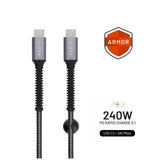 FIXED FIXDA-CC12-GR USB-kabel USB 2.0 1,2 m USB C 4,8 Gbit/sek. 240 W Grå