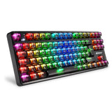 Sharkoon SGK70W tastatur Spil USB QWERTZ Tysk Sort