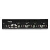 StarTech.com SV431DPUA2 KVM Switch Stativ-montering Sort
