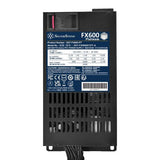 Silverstone FX600 Platinum enhed til strømforsyning 600 W 20+4 pin ATX Flex ATX Sort