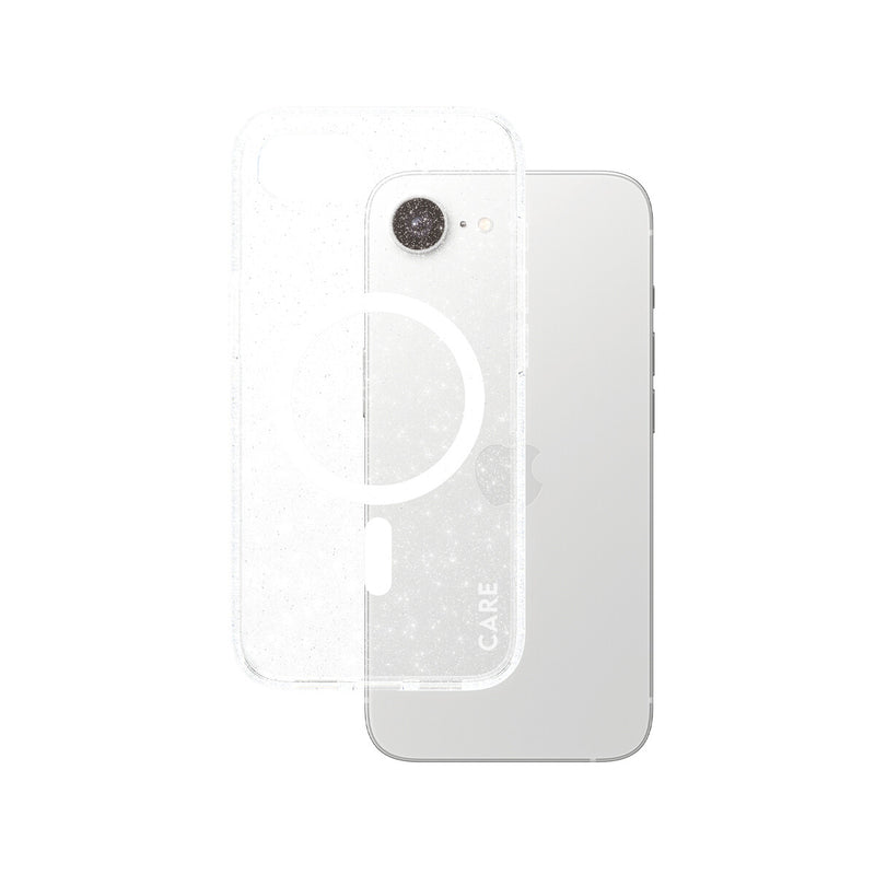 PanzerGlass CARE™ by ® Star Lit Case m. Hvid Qi Compatible iPhone 17e | 16e