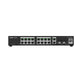 Ruijie Networks RG-ES220GS-P netværksswitch Administreret L2 Gigabit Ethernet (10/100/1000) Strøm over Ethernet (PoE) Sort