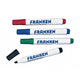 Franken Z2203 speedmarker 4 stk Sort, Blå, Grøn, Rød