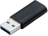 Prokord U3-UTC kabel kønsskifter USB A USB C Sort