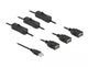 DeLOCK 86804 el-ledning Sort 1 m USB A