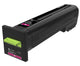 Lexmark 72K2XME tonerpatron 1 stk Original Magenta