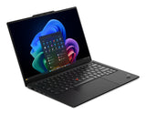 Lenovo ThinkPad X1 Carbon Gen 14 Aura Edition Copilot+ PC Intel Core Ultra 5 325 Laptop 35,6 cm (14") Berøringsskærm WUXGA 32 GB LPDDR5x-SDRAM 512 GB SSD Wi-Fi 7 (802.11be) Windows 11 Pro Tysk Sort