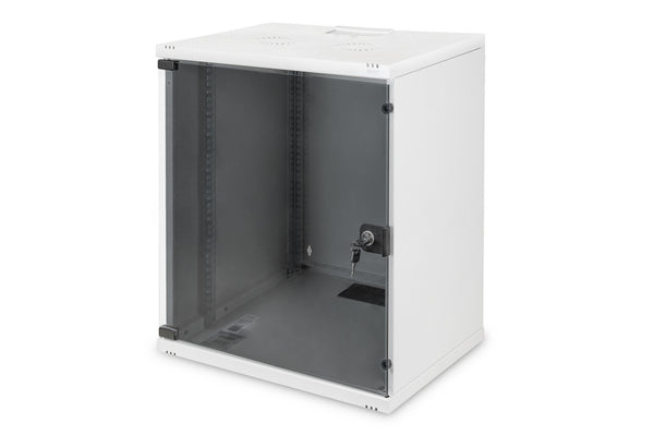 Digitus DN-19 12-U-S-1 stativ 12U Vægmonteret stativ Grå