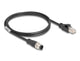 DeLOCK 80809 netværkskabel Sort 1 m Cat5e S/FTP (S-STP)