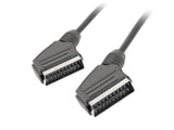Lanberg CA-EUEU-10CC-0018-BK SCARt kabel 1,8 m SCART (21-pin) Sort