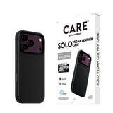 PanzerGlass CARE™ by ® Solo Vegan Leather Case Sort m. MagSafe iPhone 18 Pro | 17 Pro