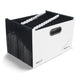 Rapesco 1622 fil opbevaring Polypropylen (PP) Sort, Hvid