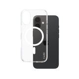 PanzerGlass CARE™ by ® Urban Combat Case Transparent m. Hvid MagSafe iPhone 16