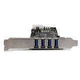 StarTech.com PEXUSB3S42V interface-kort/adapter Intern USB 3.2 Gen 1 (3.1 Gen 1)