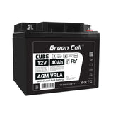 Green Cell AGM12V40AH-J UPS batteri Blybatterier (VRLA) 12 V 40 At